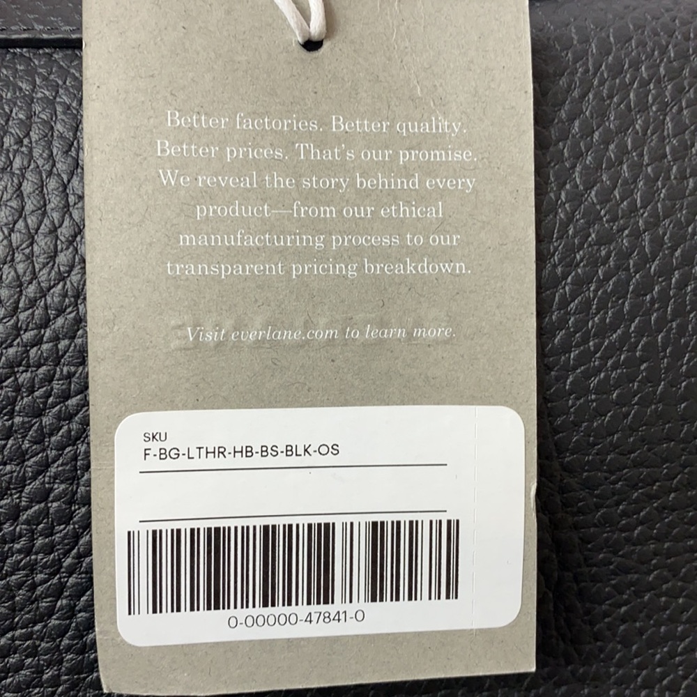 Everlane The Boss black leather hobo bag - Picture 5 of 5